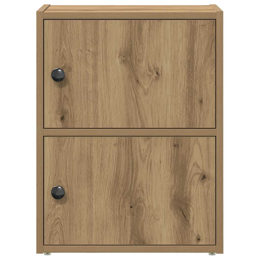 vidaXL Bücherregal Artisan-Eiche 40x24x52 cm Holzwerkstoff