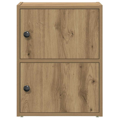 vidaXL Bücherregal Artisan-Eiche 40x24x52 cm Holzwerkstoff