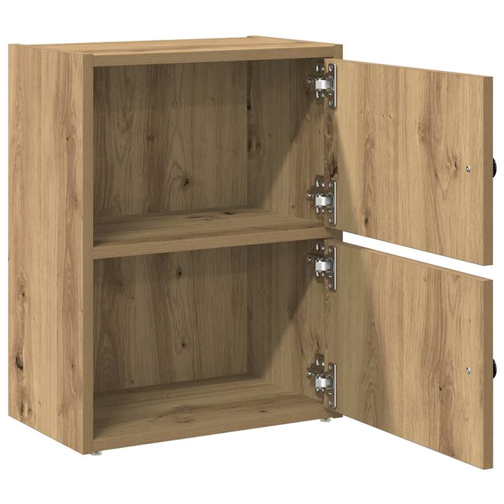 vidaXL Bücherregal Artisan-Eiche 40x24x52 cm Holzwerkstoff