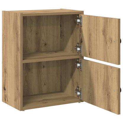 vidaXL Bücherregal Artisan-Eiche 40x24x52 cm Holzwerkstoff