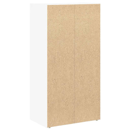 vidaXL Bibliothèque blanche 40x24x77 cm Bois d'ingénierie