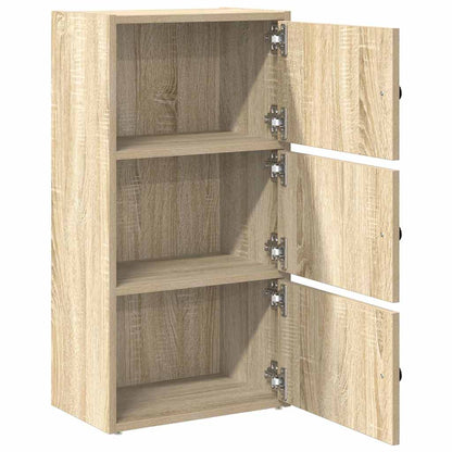 vidaXL Bibliothèque chêne sonoma 40x24x77 cm bois d'ingénierie
