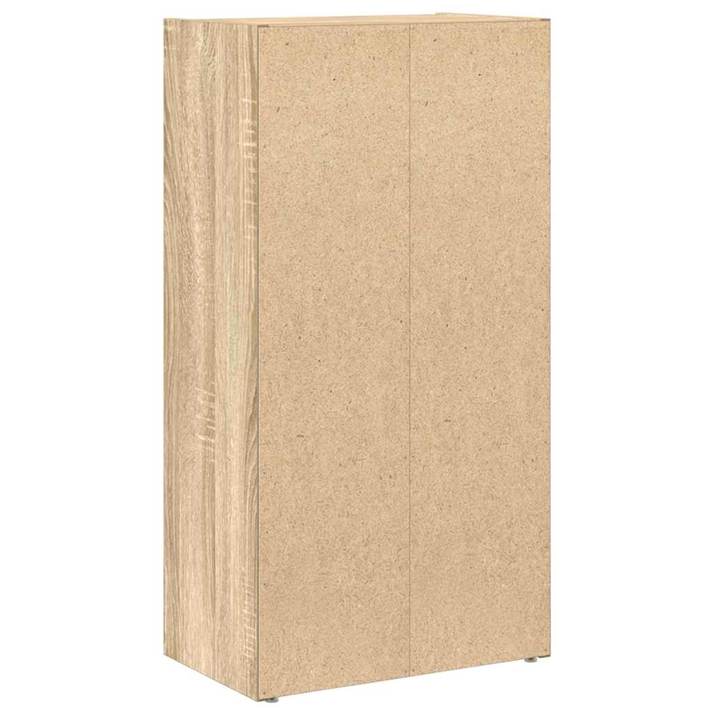 vidaXL Bibliothèque chêne sonoma 40x24x77 cm bois d'ingénierie