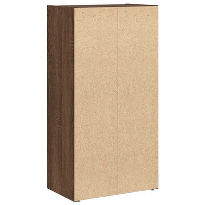 vidaXL Bücherregal Braun Eichen-Optik 40x24x77 cm Holzwerkstoff