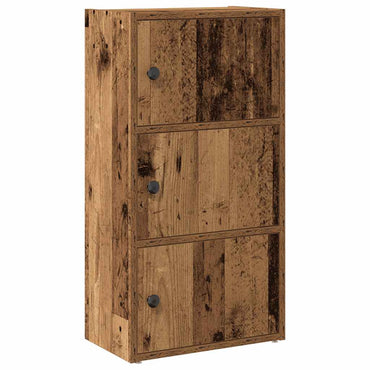 vidaXL Bücherregal Altholz-Optik 40x24x77 cm Holzwerkstoff