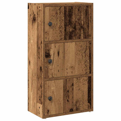 vidaXL Bücherregal Altholz-Optik 40x24x77 cm Holzwerkstoff