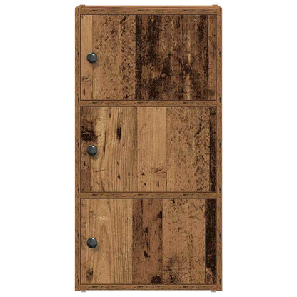 vidaXL Bücherregal Altholz-Optik 40x24x77 cm Holzwerkstoff