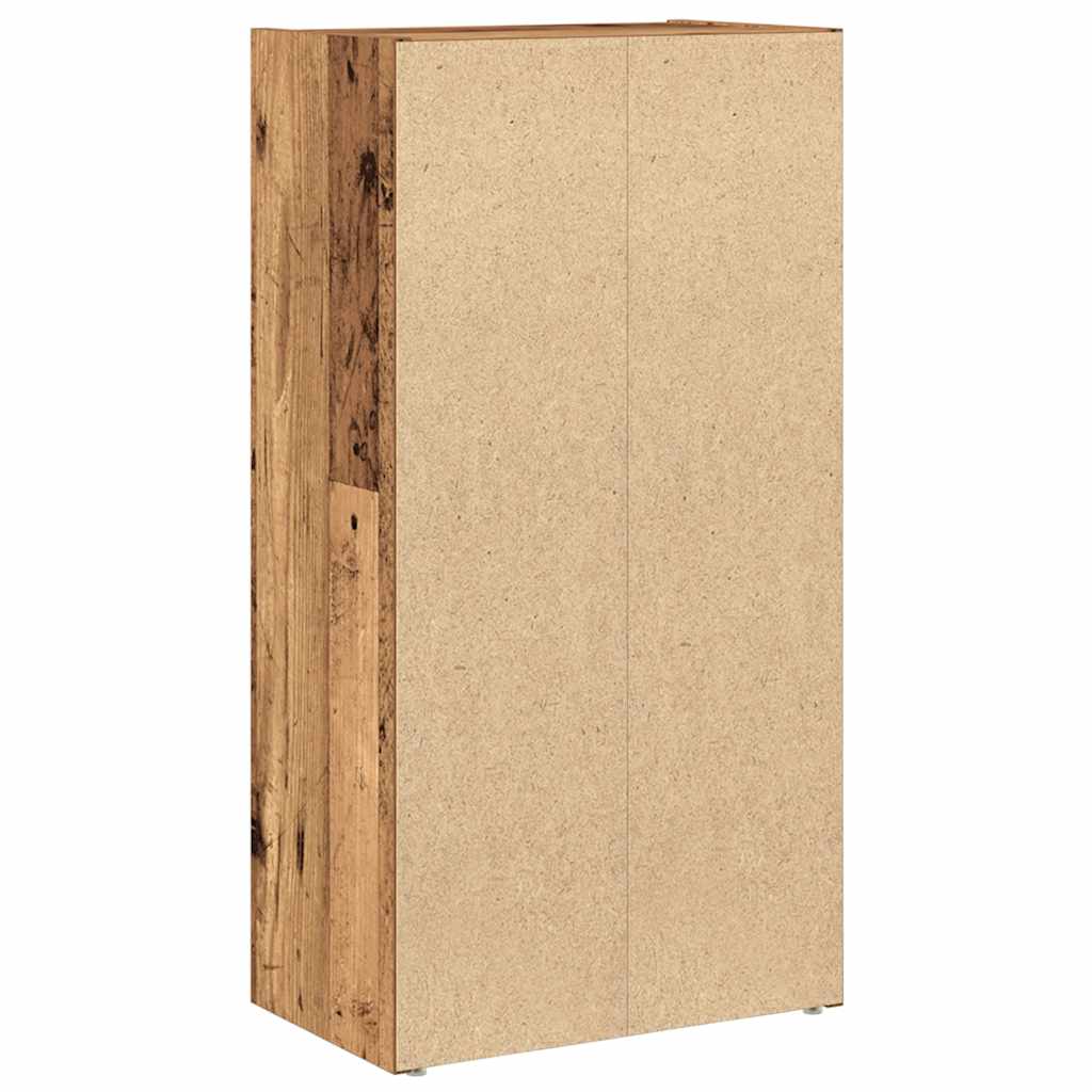 vidaXL Bücherregal Altholz-Optik 40x24x77 cm Holzwerkstoff