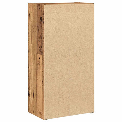 vidaXL Bücherregal Altholz-Optik 40x24x77 cm Holzwerkstoff