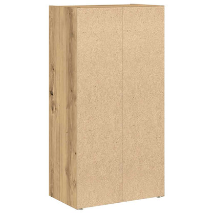 vidaXL Bücherregal Artisan-Eiche 40x24x77 cm Holzwerkstoff