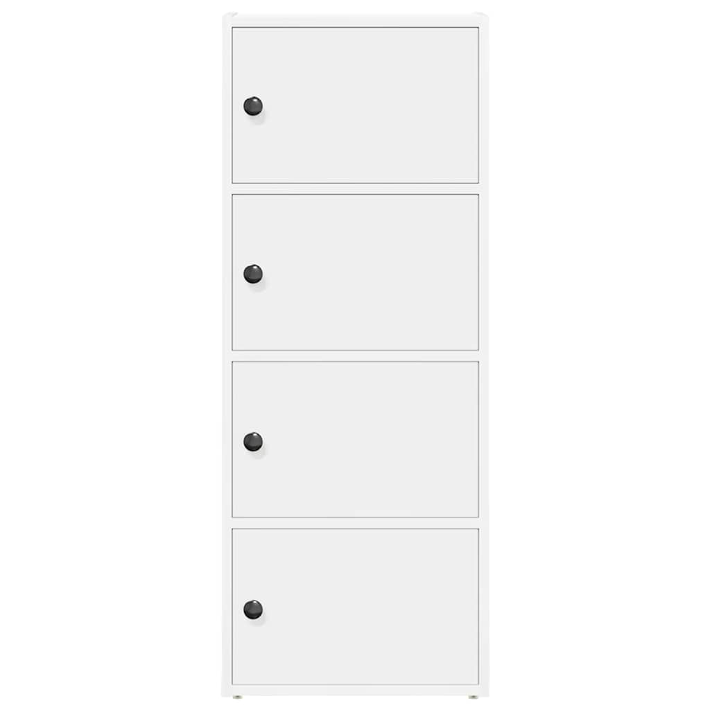 vidaXL Bücherregal Weiß 40x24x102 cm Holzwerkstoff