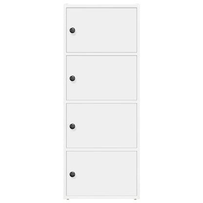 vidaXL Bücherregal Weiß 40x24x102 cm Holzwerkstoff