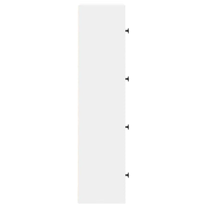 vidaXL Bücherregal Weiß 40x24x102 cm Holzwerkstoff