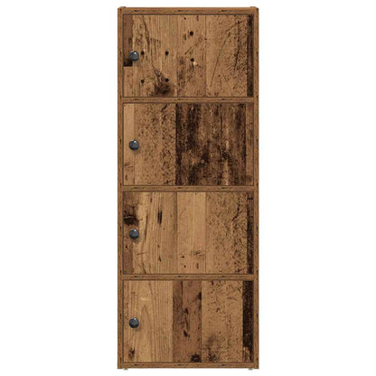 vidaXL Bücherregal Altholz-Optik 40x24x102 cm Holzwerkstoff