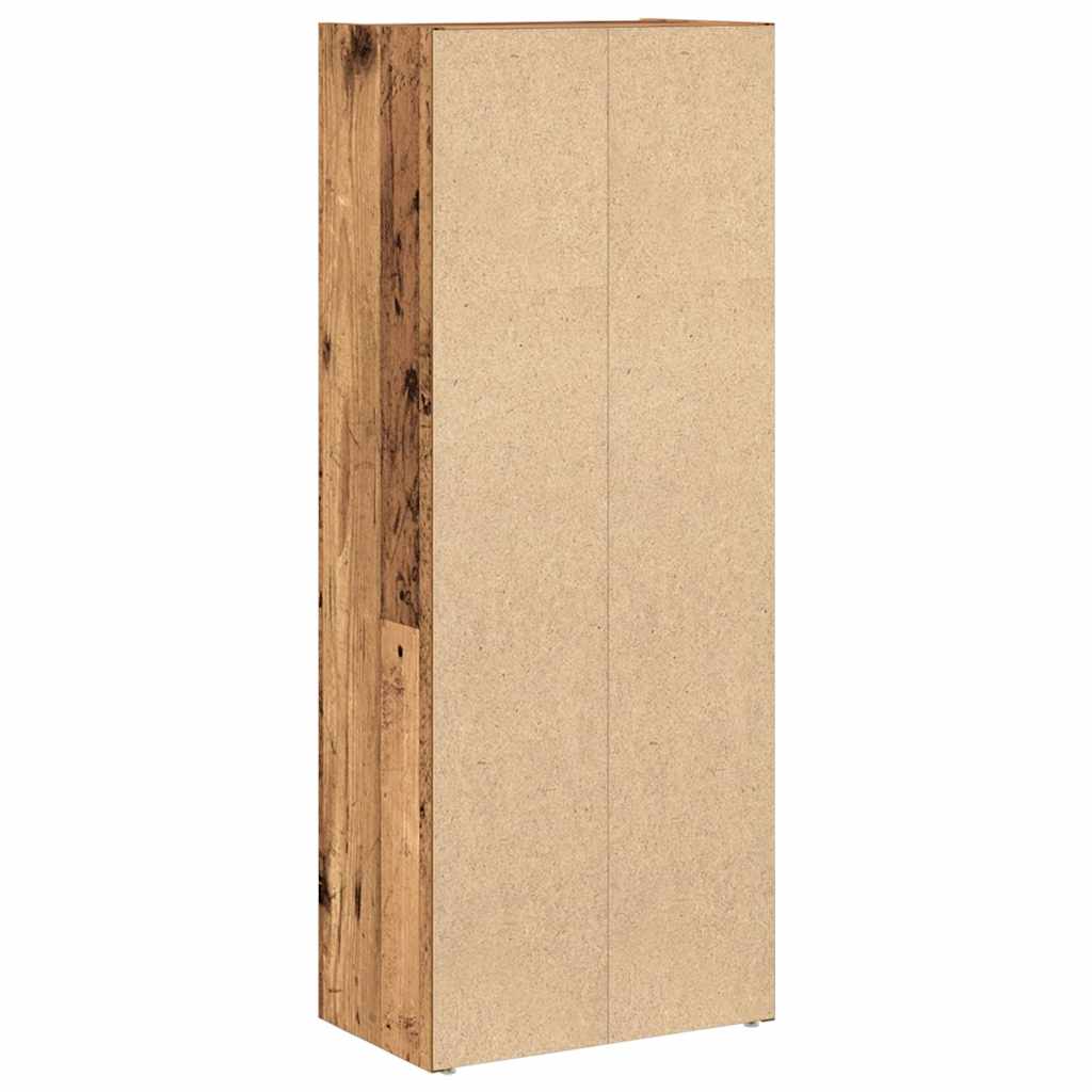 vidaXL Bücherregal Altholz-Optik 40x24x102 cm Holzwerkstoff