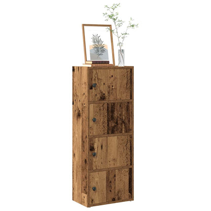 vidaXL Bücherregal Altholz-Optik 40x24x102 cm Holzwerkstoff