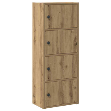 vidaXL Bibliothèque en chêne artisan 40x24x102 cm en bois d'ingénierie