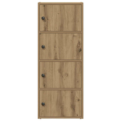 vidaXL Bibliothèque en chêne artisan 40x24x102 cm en bois d'ingénierie