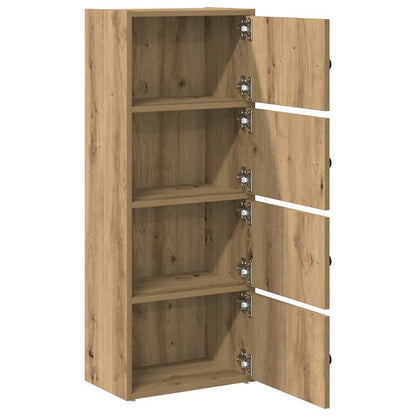 vidaXL Bibliothèque en chêne artisan 40x24x102 cm en bois d'ingénierie