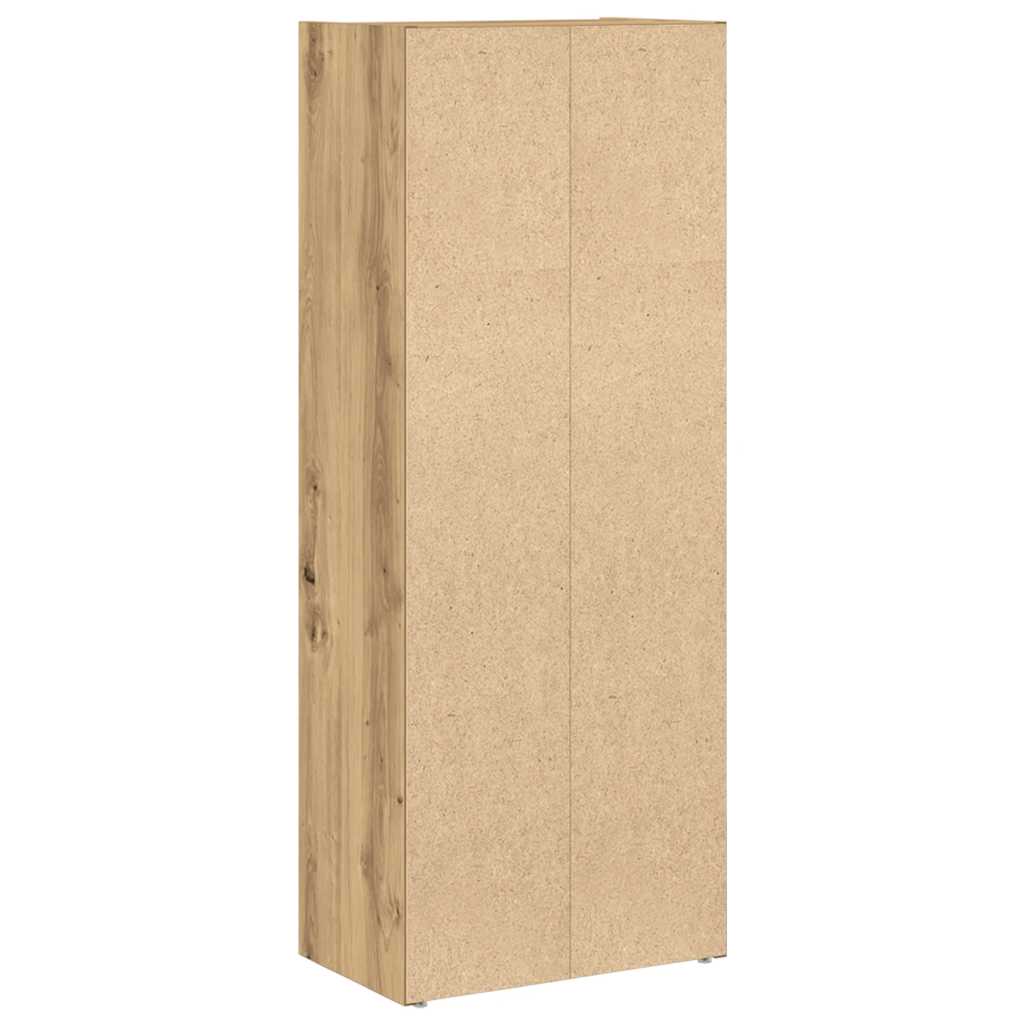vidaXL Bibliothèque en chêne artisan 40x24x102 cm en bois d'ingénierie