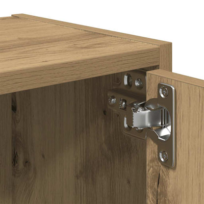 vidaXL Bibliothèque en chêne artisan 40x24x102 cm en bois d'ingénierie