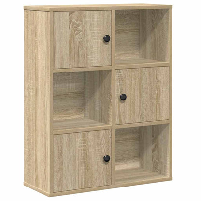 vidaXL Étagère à livres chêne Sonoma 60x24x76,5 cm Bois d'ingénierie