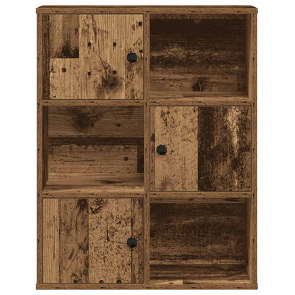 vidaXL Bücherregal Altholz-Optik 60x24x76,5 cm Holzwerkstoff