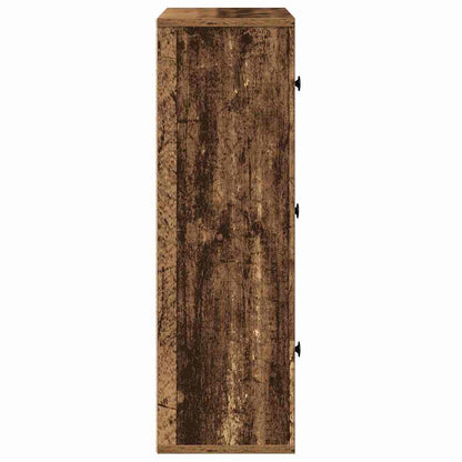 vidaXL Bücherregal Altholz-Optik 60x24x76,5 cm Holzwerkstoff
