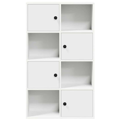vidaXL Bücherregal Weiß 60x24x101,5 cm Holzwerkstoff