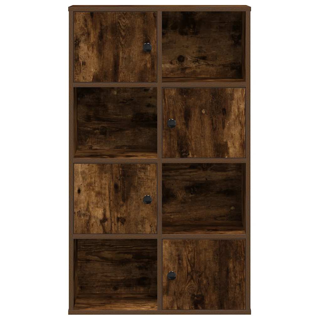 vidaXL Étagère en aggloméré chêne fumé 60 x 24 x 101,5 cm