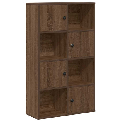 vidaXL Bücherregal Braun Eichen-Optik 60x24x101,5 cm Holzwerkstoff