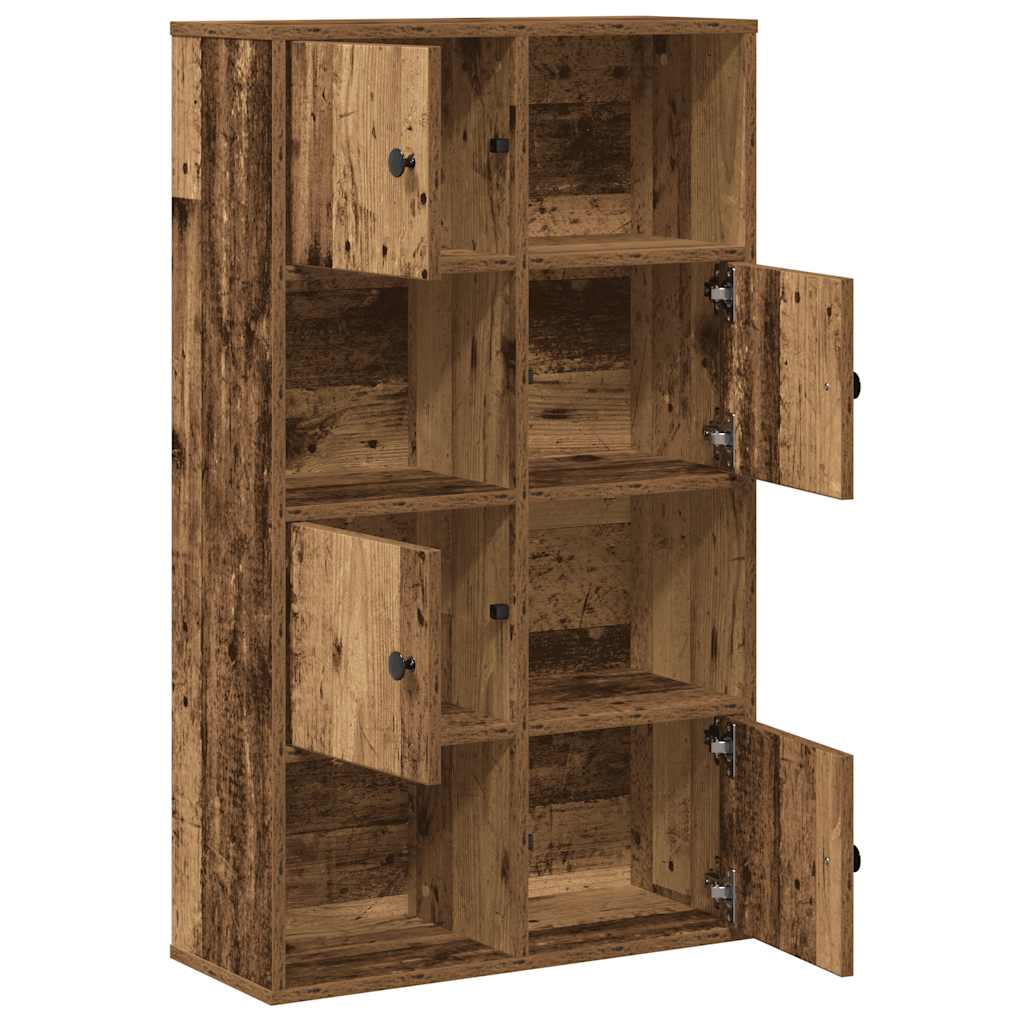 vidaXL Bücherregal Altholz-Optik 60x24x101,5 cm Holzwerkstoff