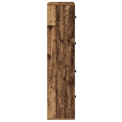 vidaXL Bücherregal Altholz-Optik 60x24x101,5 cm Holzwerkstoff