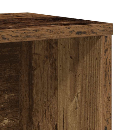 vidaXL Bücherregal Altholz-Optik 60x24x101,5 cm Holzwerkstoff