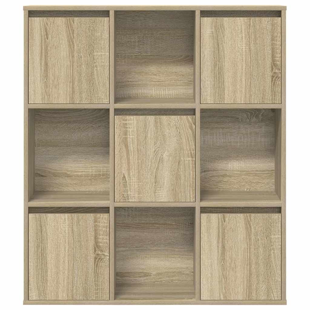 vidaXL Bibliothèque Chêne Sonoma 89x24x101,5 cm Bois d'ingénierie