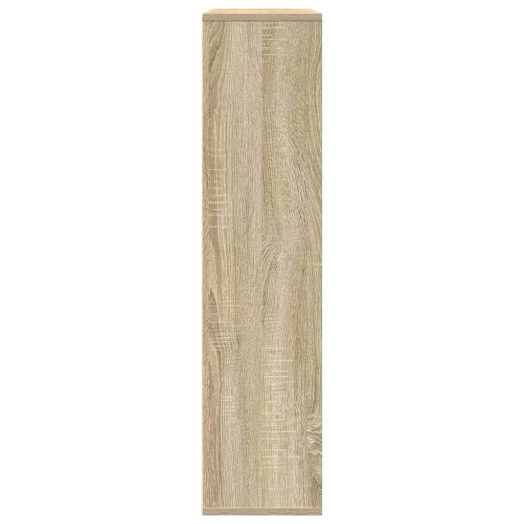 vidaXL Bibliothèque Chêne Sonoma 89x24x101,5 cm Bois d'ingénierie