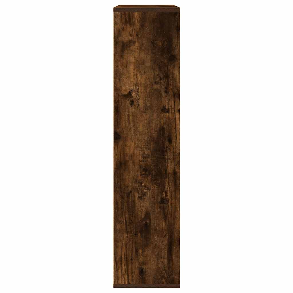 vidaXL Bücherregal Räuchereiche 89x24x101,5 cm Holzwerkstoff