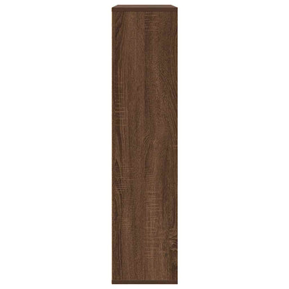 vidaXL Bücherregal Braun Eichen-Optik 89x24x101,5 cm Holzwerkstoff