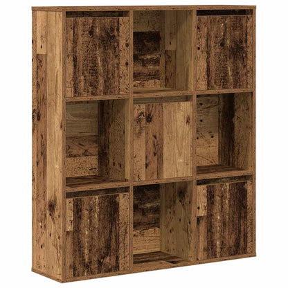 vidaXL Bücherregal Altholz-Optik 89x24x101,5 cm Holzwerkstoff