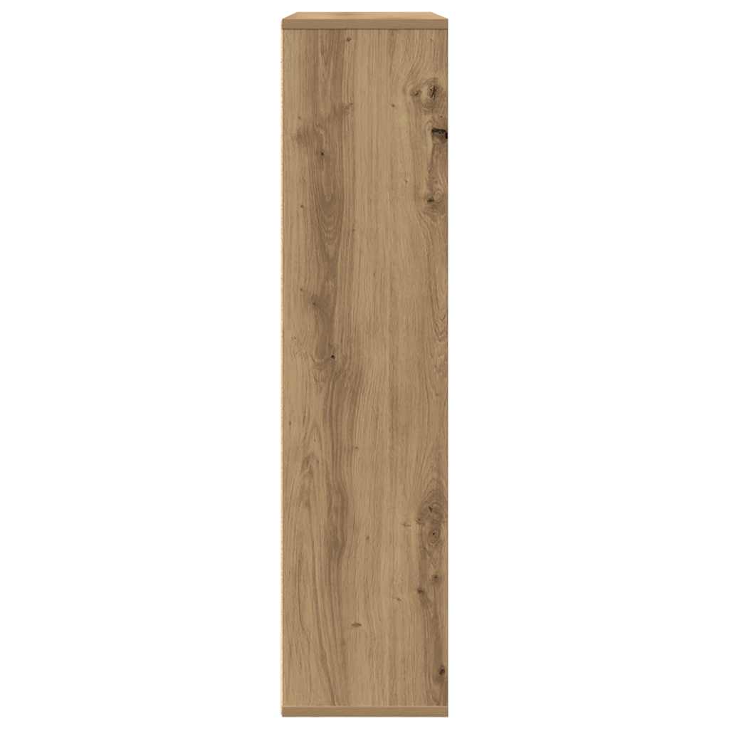 vidaXL Étagère à livres chêne artisanal 89x24x101,5 cm Bois d'ingénierie