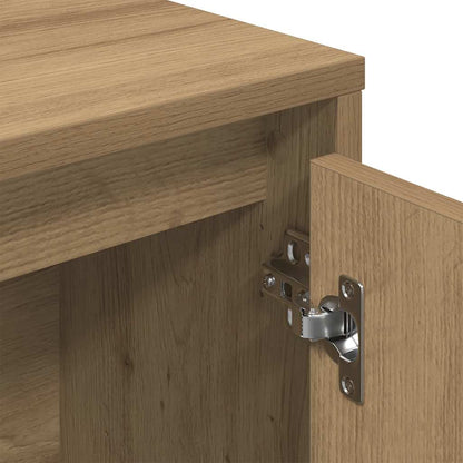 vidaXL Étagère à livres chêne artisanal 89x24x101,5 cm Bois d'ingénierie