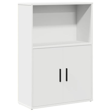 vidaXL Bücherregal Weiß 60x24x85 cm Holzwerkstoff
