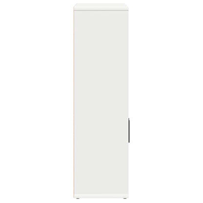vidaXL Bücherregal Weiß 60x24x85 cm Holzwerkstoff