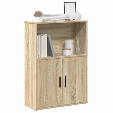 vidaXL Bücherregal Sonoma-Eiche 60x24x85 cm Holzwerkstoff