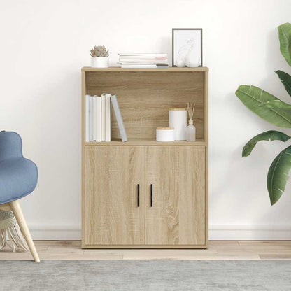 vidaXL Bücherregal Sonoma-Eiche 60x24x85 cm Holzwerkstoff