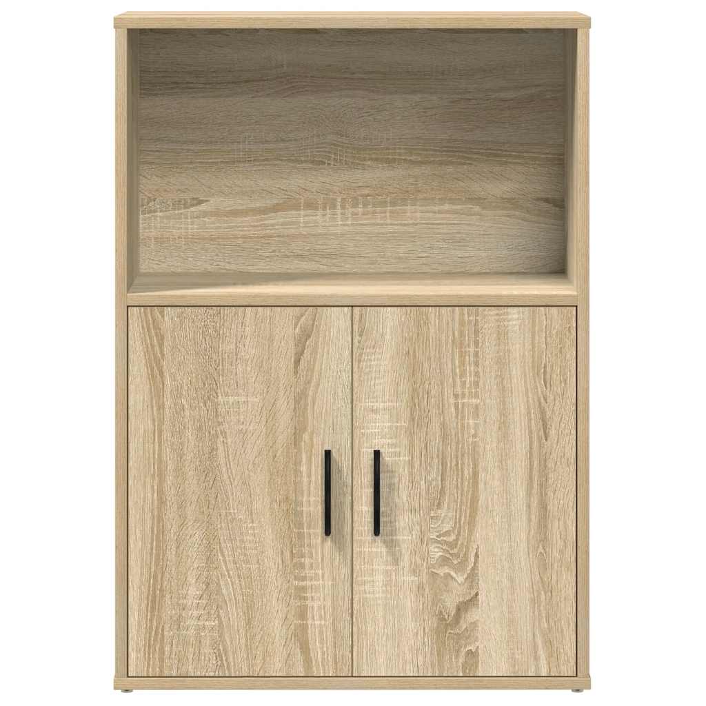 vidaXL Bücherregal Sonoma-Eiche 60x24x85 cm Holzwerkstoff