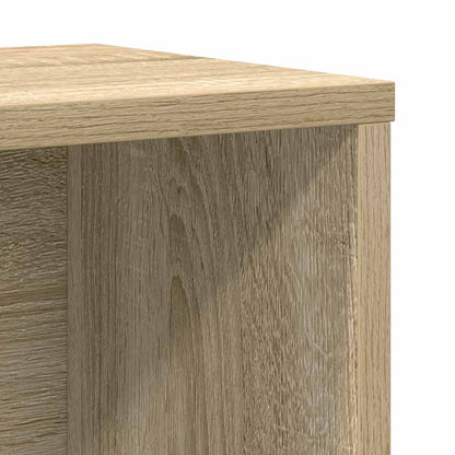 vidaXL Bücherregal Sonoma-Eiche 60x24x85 cm Holzwerkstoff
