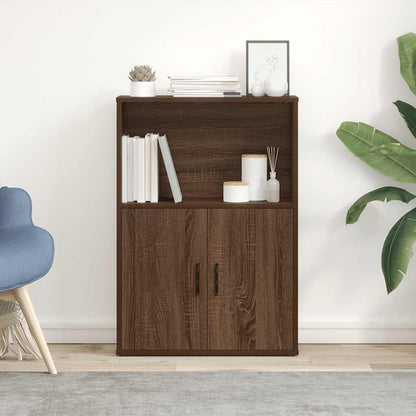 vidaXL Bücherregal Braun Eichen-Optik 60x24x85 cm Holzwerkstoff