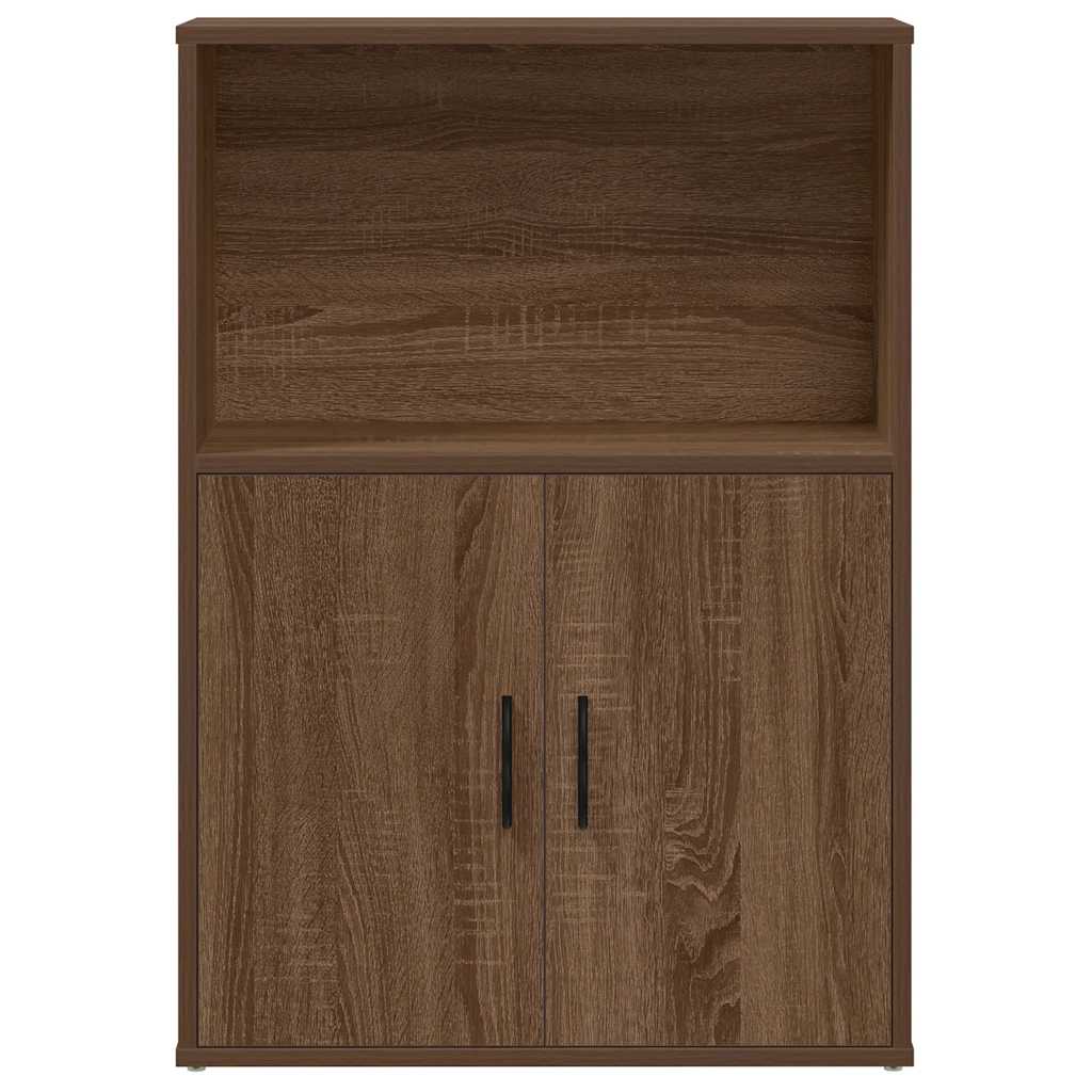 vidaXL Bücherregal Braun Eichen-Optik 60x24x85 cm Holzwerkstoff