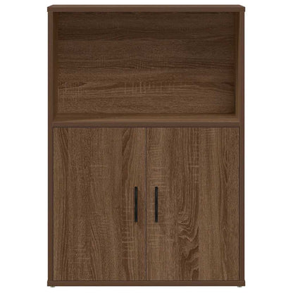 vidaXL Bücherregal Braun Eichen-Optik 60x24x85 cm Holzwerkstoff